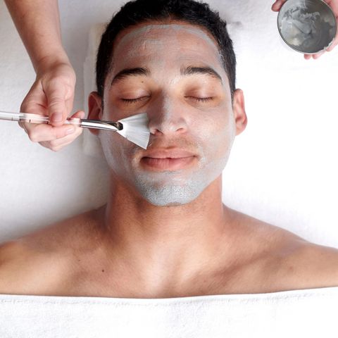 Mannen Gezicht Reinigen